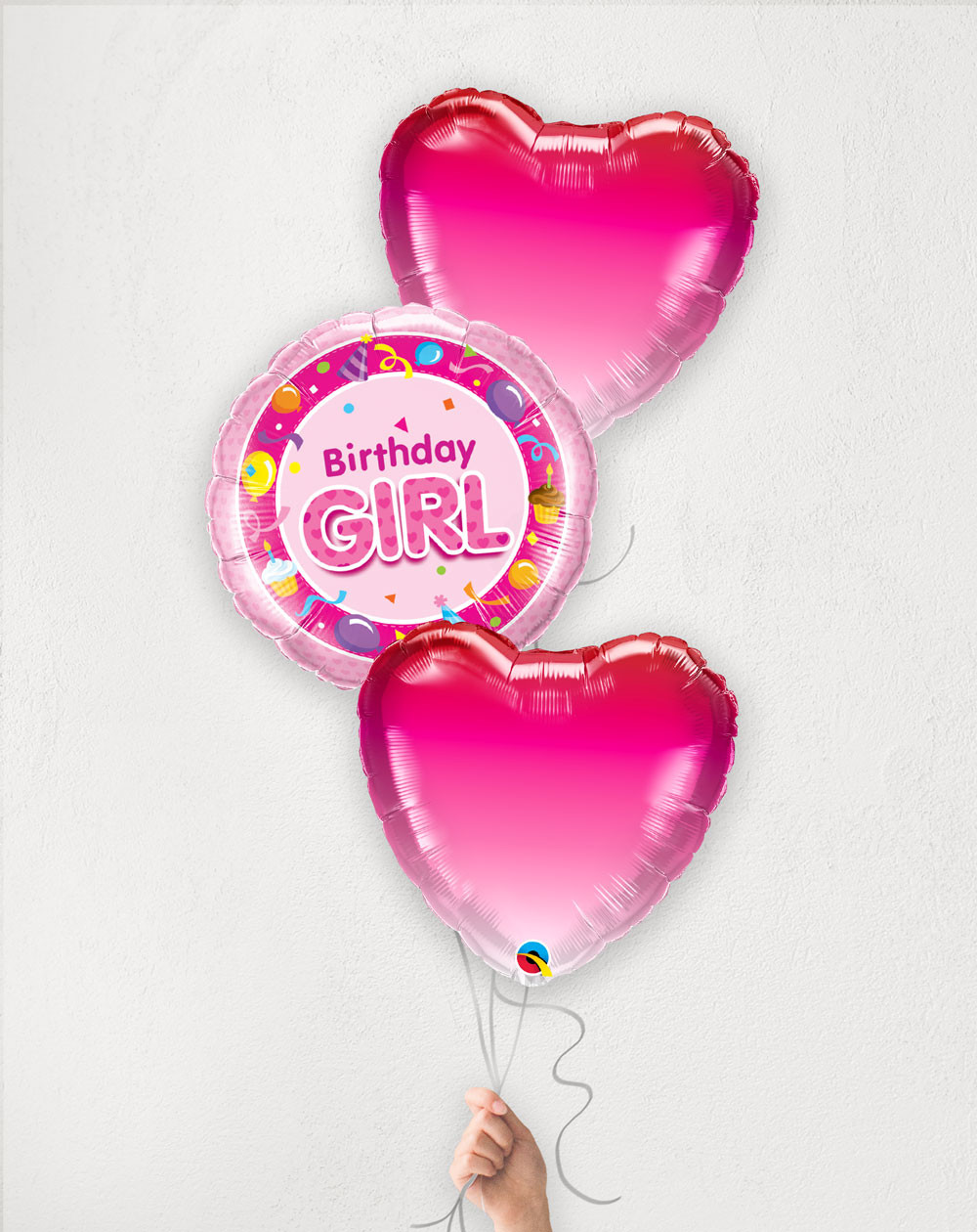Balloon Bouquet Birthday Girl's Pink Dream