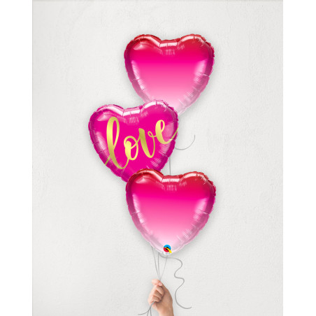 Balloon Bouquet Pink Love