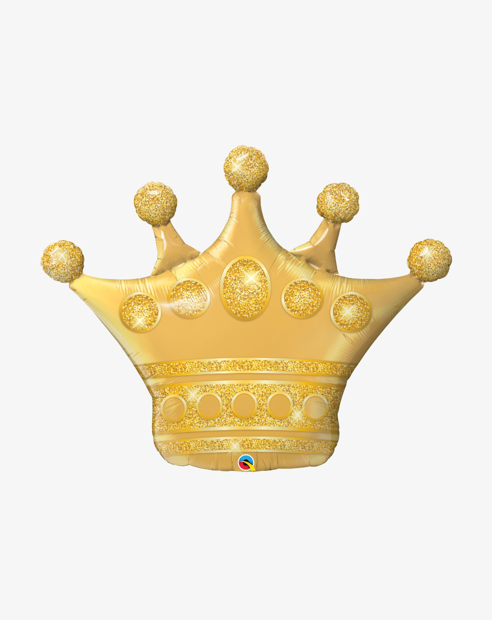 Big Foil Balloon Golden Crown - Agapics