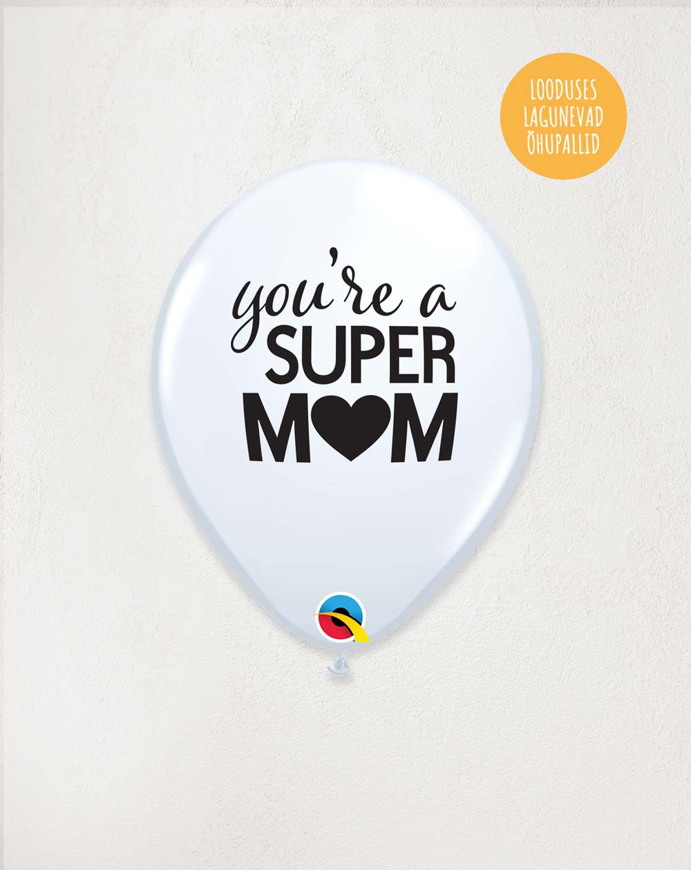 Latex Balloon Super MOM