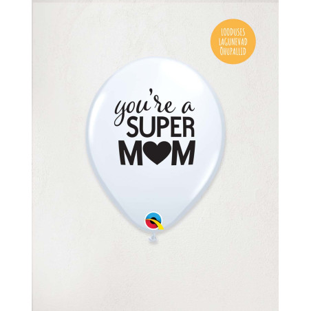 Latex Balloon Super MOM