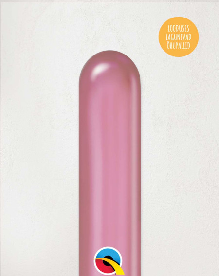 Latex Long Balloon 260 pink