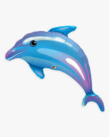 Big Foil Balloon Dolphine - Agapics