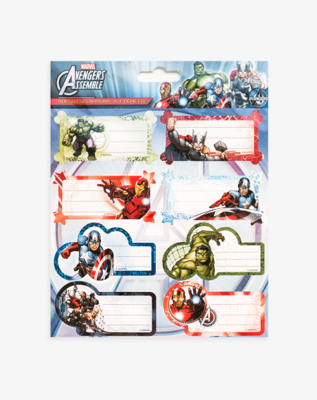 Labels 16 Pc Avengers