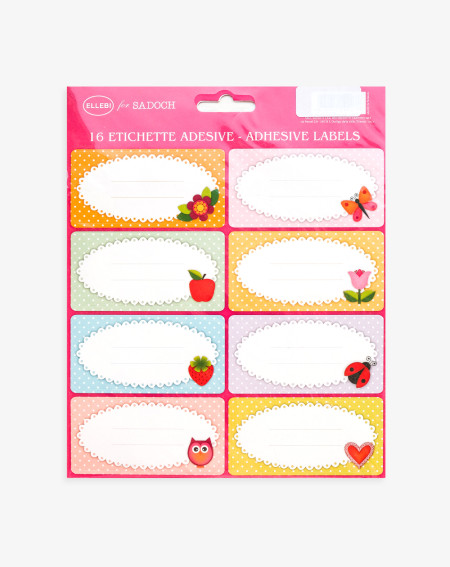 Labels 16 Pc Garden