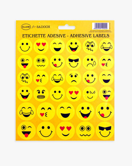 Stickers 68 pc Faces