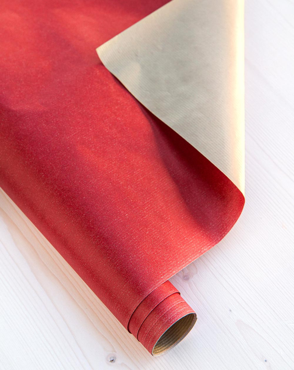 Book cover paper Red/Light brown two-sided - Agapics