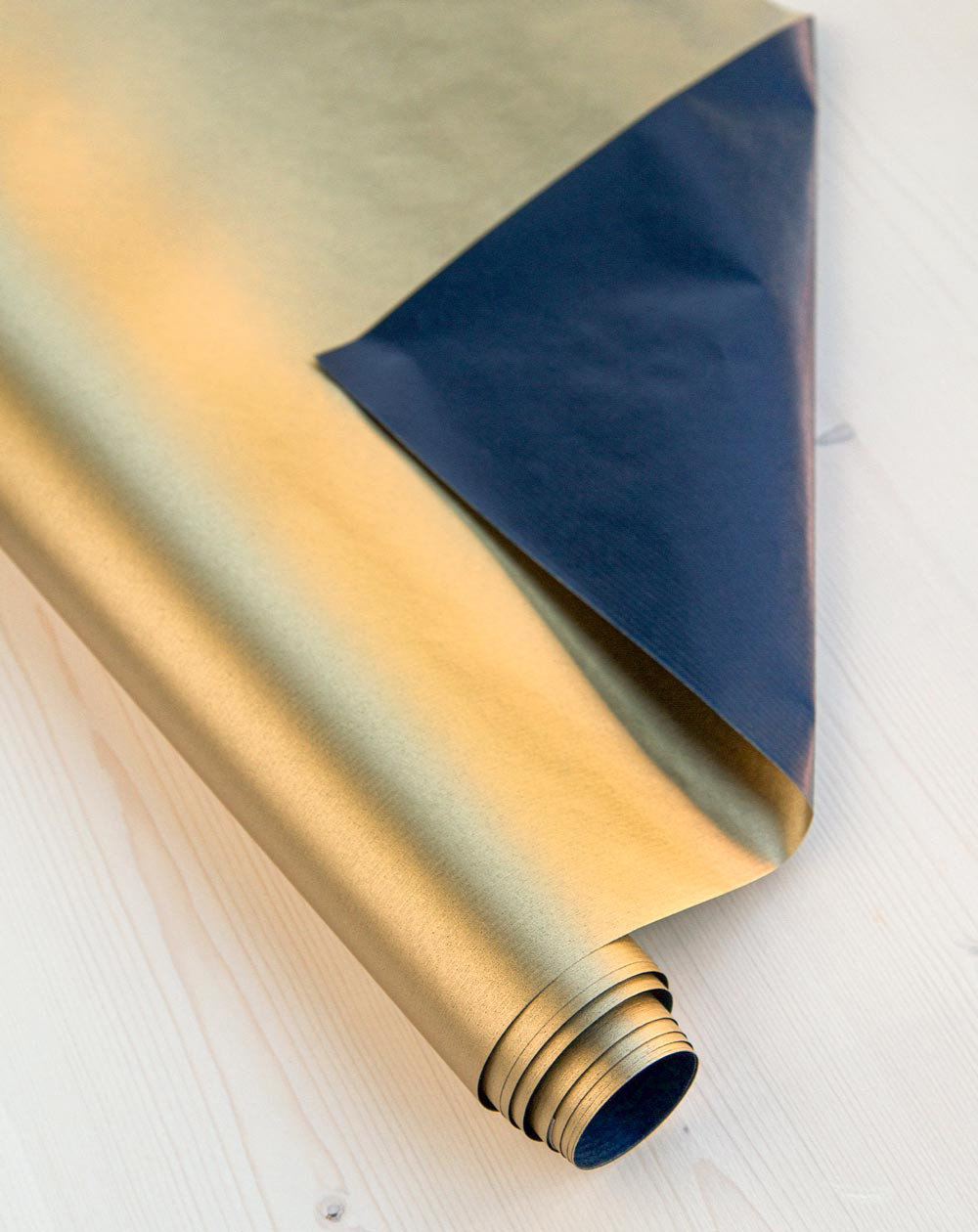 Book cover paper Golden/Dark Blue two-sided - Agapics