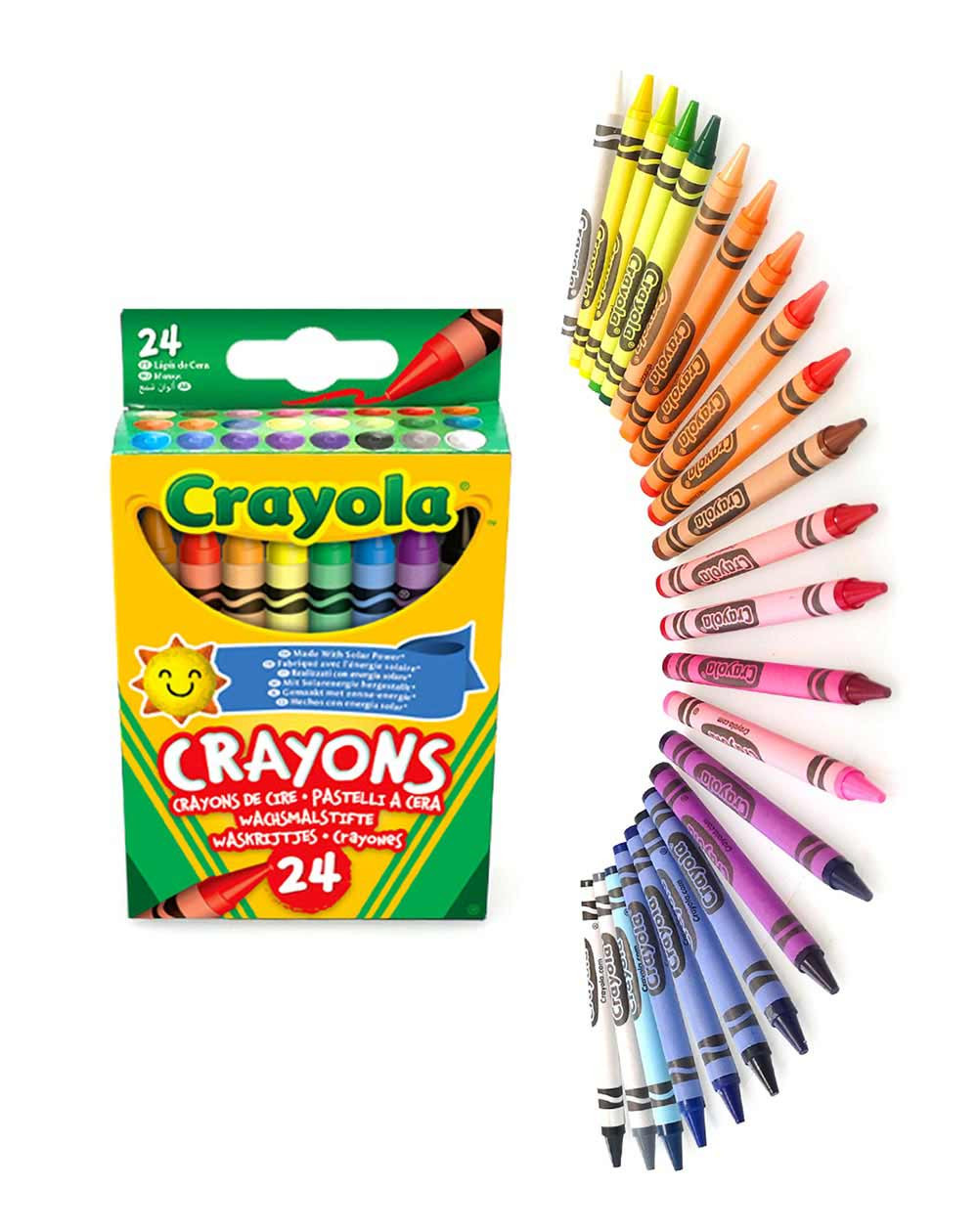Crayola Rasvakriidid 24tk