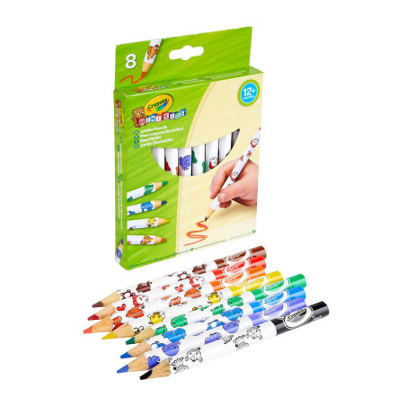 MiniKids Washable markers 8pc - Crayola art supplies - Agapics