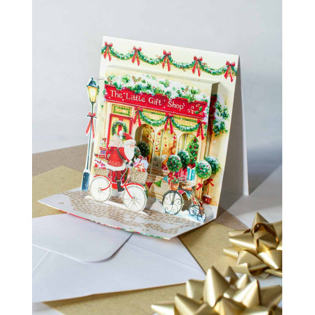 Big 3D Christmas Card Gift Shop - Agapics