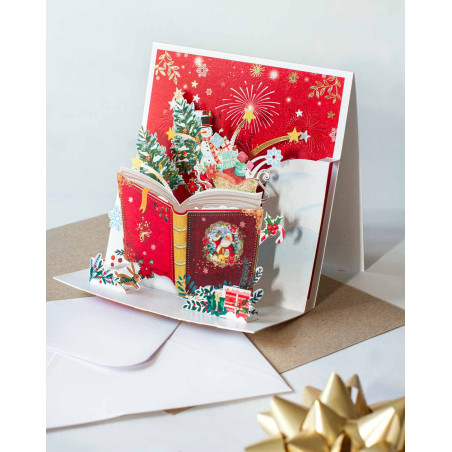 Big 3D Christmas Card Book - Agapics