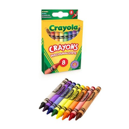 Crayola Rasvakriidid 8tk