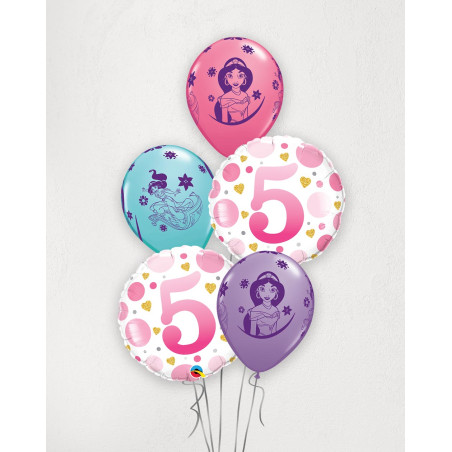 Big Balloon Bouquet Nr 5 and Princesses - Agapics