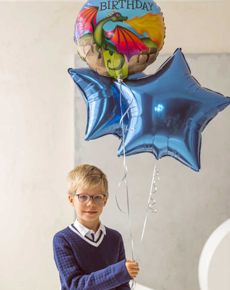 Helium Balloons Graduation Done stars - Agapics