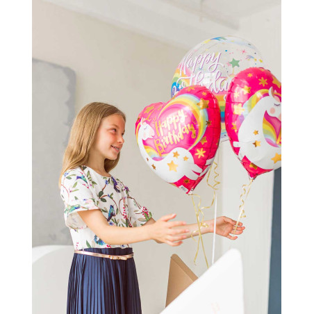 Helium Balloons Baby pink gift - Agapics