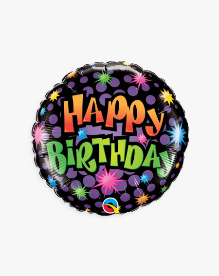 Foil Balloon Birthday Disco - Agapics