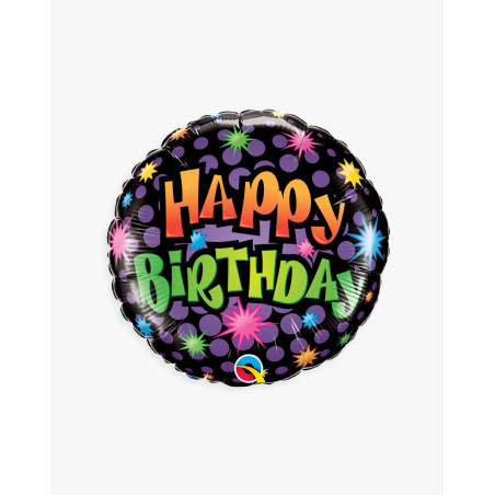 Foil Balloon Birthday Disco - Agapics