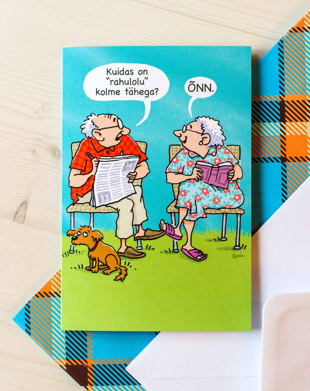 Card Old Couple - Agapics