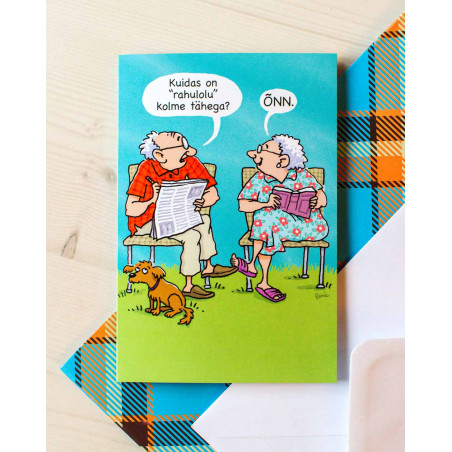 Card Old Couple - Agapics