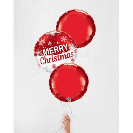 Balloon Bouquet Merry Christmas - Helium balloons - Agapics