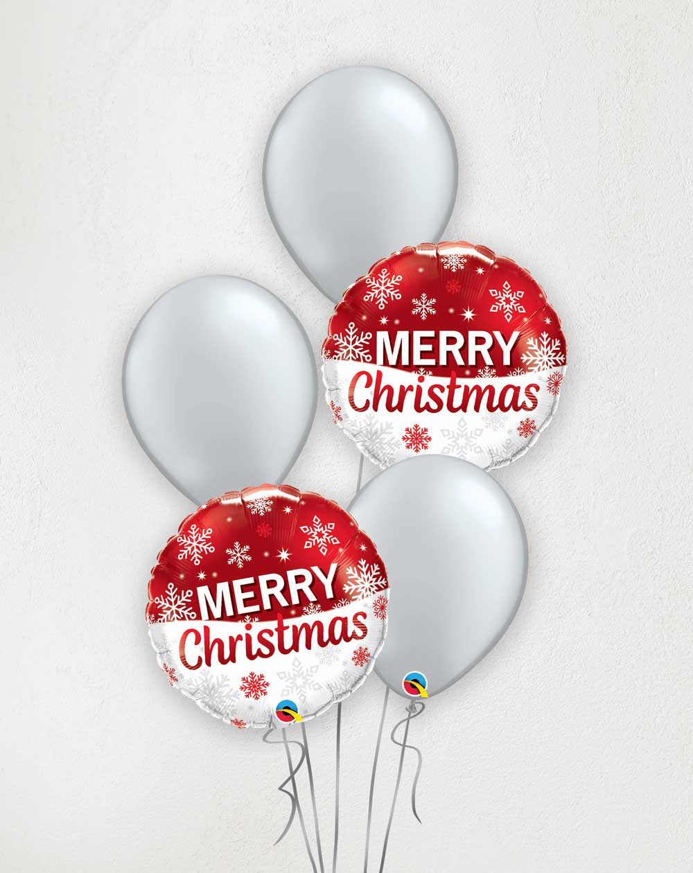 Big Balloon Bouquet Merry Christmas - Helium balloons - Agapics