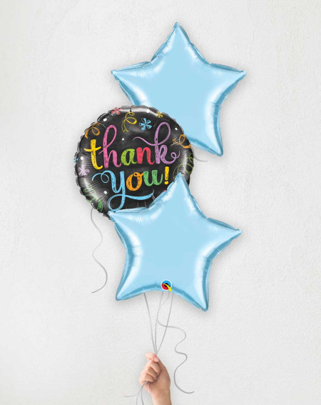 Balloon Bouquet Thank You - Helium balloons - Agapics