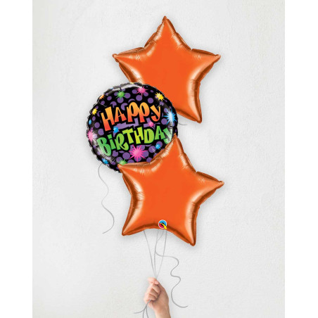 Balloon Bouquet Disco Birthday - Birthday balloons - Agapics