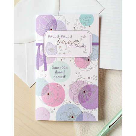 Card Flowers and Circles