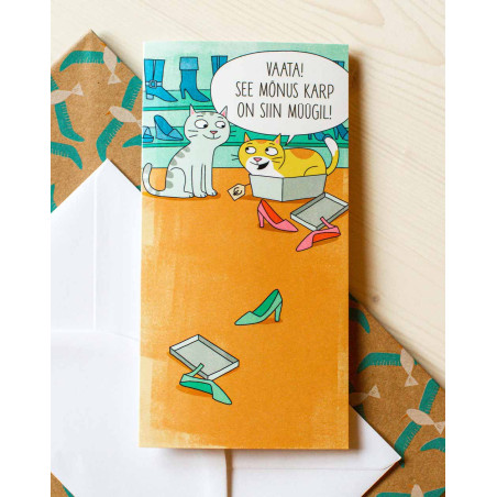 Pocket Card Cats - Greeting cards - Agapics