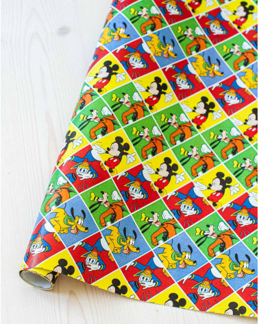 Wrapping paper Disney characters - Agapics