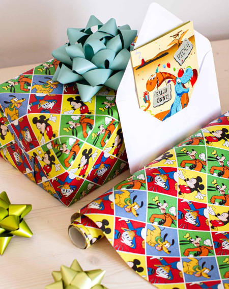 Wrapping paper Disney characters - Agapics