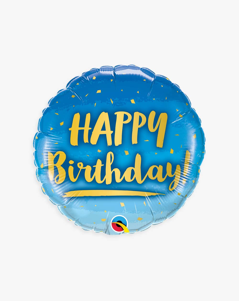 Foil Balloon Blue birthday - Agapics