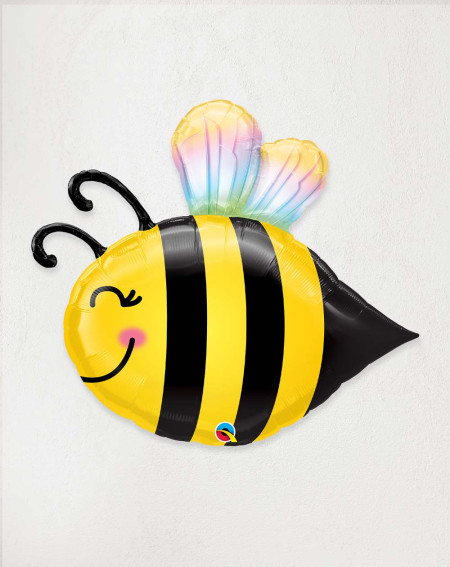 Big Foil Big Balloon Bee - Agapics