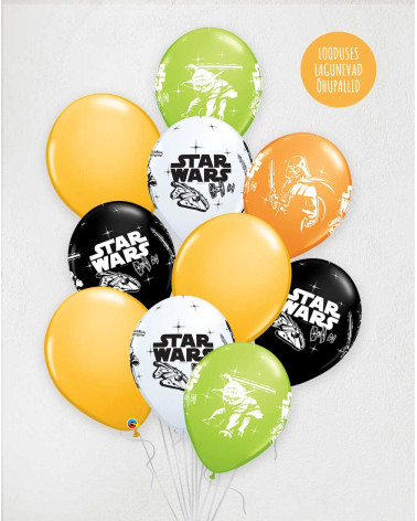 Big L Balloon Bouquet Star Wars - Helium balloons - Agapics