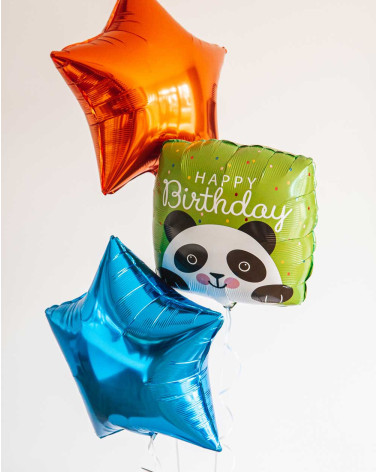 Balloon Bouquet Birthday Panda - Kids helium balloons - Agapics