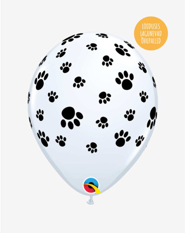 Latex Balloon Paw print - Agapics