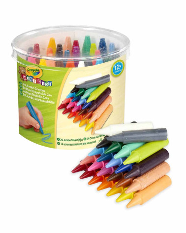 Crayola MiniKids Jumbo Crayons 24pc