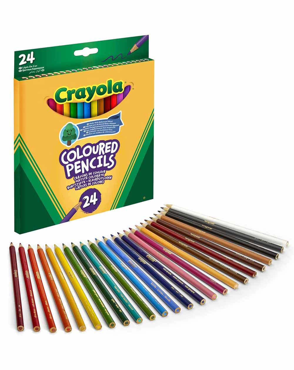 Crayola Värvipliiatsid 24tk - Agapics