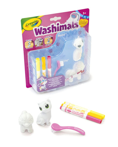 Washimals playset cat & dog - Crayola art supplies - Agapics