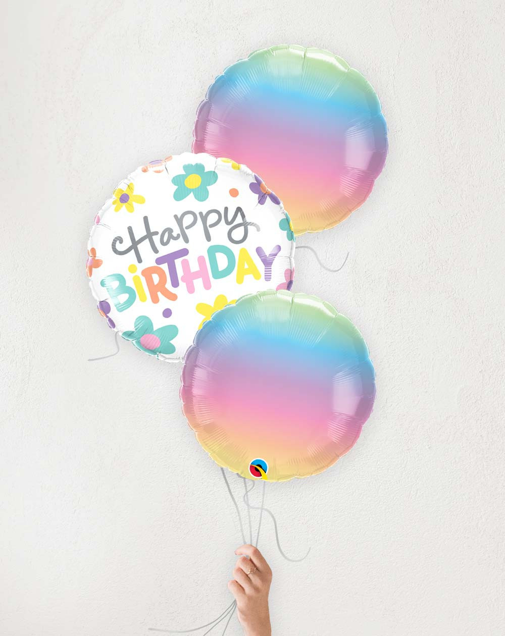 Balloon Bouquet Birthday Flowers ombre