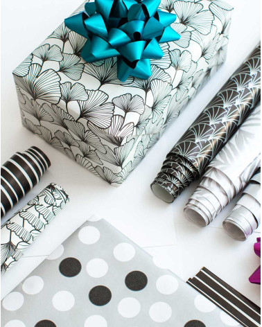 Wrapping paper Blossoms without plastic