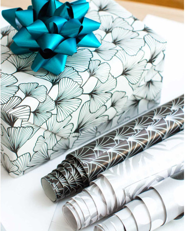 Wrapping paper Blossoms without plastic