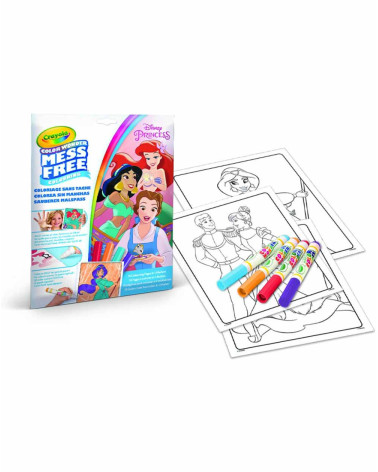 Crayola Color Wonder Set Disney Princess - Coloring sheets - Agapics