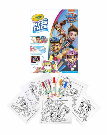 Crayola Color Wonder Set Paw Patrol - Coloring sheets - Agapics