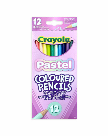 Crayola Pastelsed Värvipliiatsid 12tk