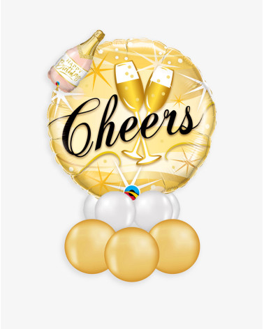 Balloons Cheers - Greetings Balloons - Agapics