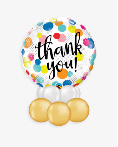 Balloons Thank you - Party decorations - Agapics