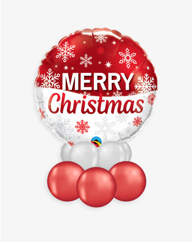 Balloons Merry Christmas - Party decorations - Agapics