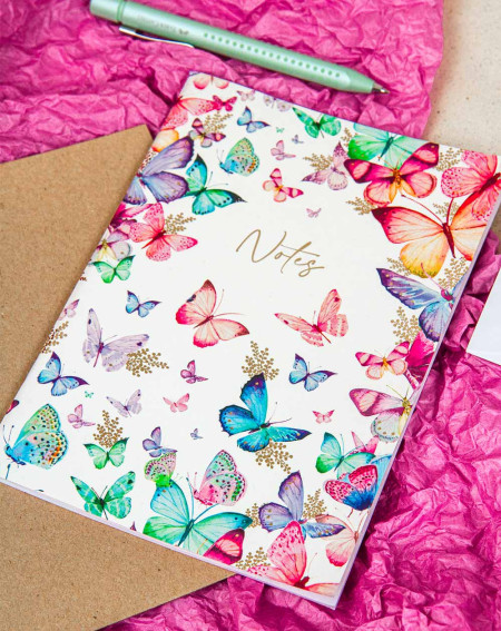 Notepad Butterflies lined - Office supplies - Agapics